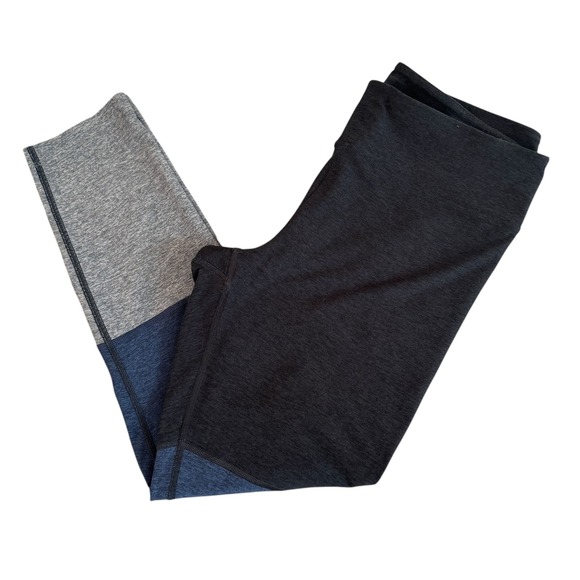 Outdoor Voices Pants - Outdoor Voices XL Gradient Tri Color Charcoal Navy Graphite Women's 7/8 Leggings